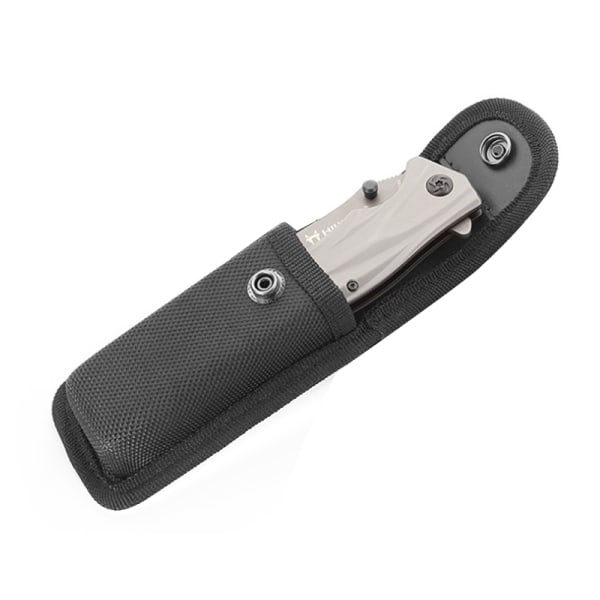 1 stk Nylon Skede Fold Værktøj Lommelygte Bælte Loop Case Holder Ba
