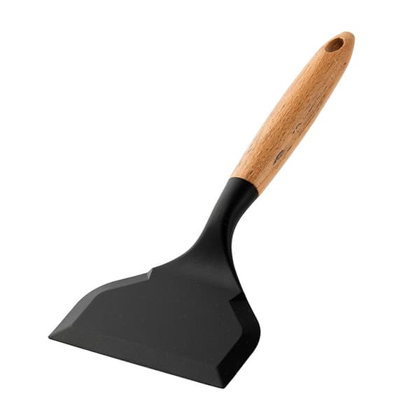 1st Silikonspatel Köksredskap Köttägg Köksskrapa Black
