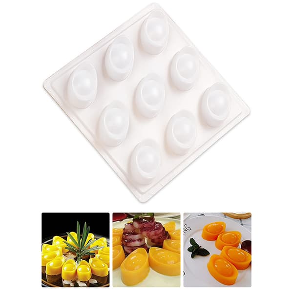 3D Yuanbao Form Plastic Jelly Håndlavet Sugarcraft Form Mousse C B