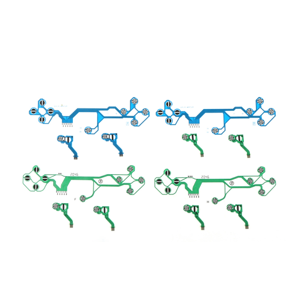 Til PS5 Controller Conductive Film Keypad Flex Cable Ribbon V2-green