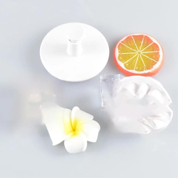 4 stk blomsterkake stempel fondant kakeformer bake dekorasjon
