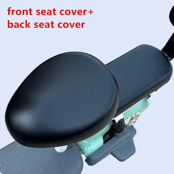 PU Cover Batteri Bilcykel Universal Se Black 2PCS