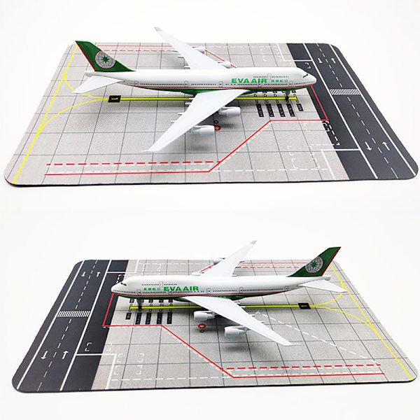 Aircraft Mat Runway Forklæde Velegnet til 1:400 Model Aircraft Sim