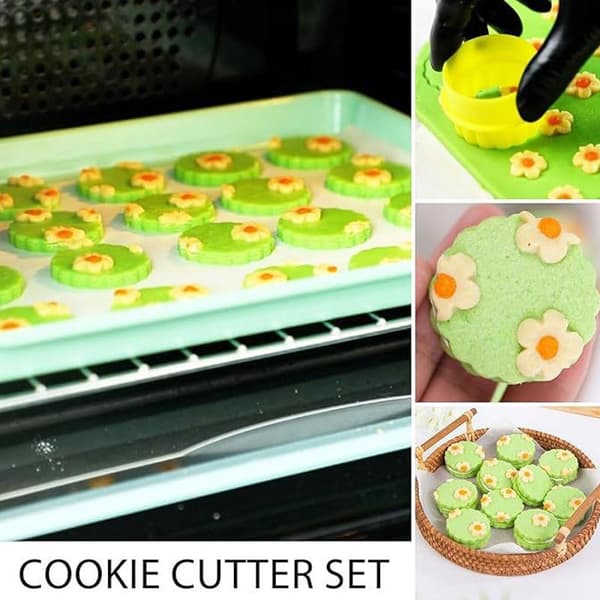 1Set Cupcake Flera Former Kakformar Plast Tårtform DIY C B
