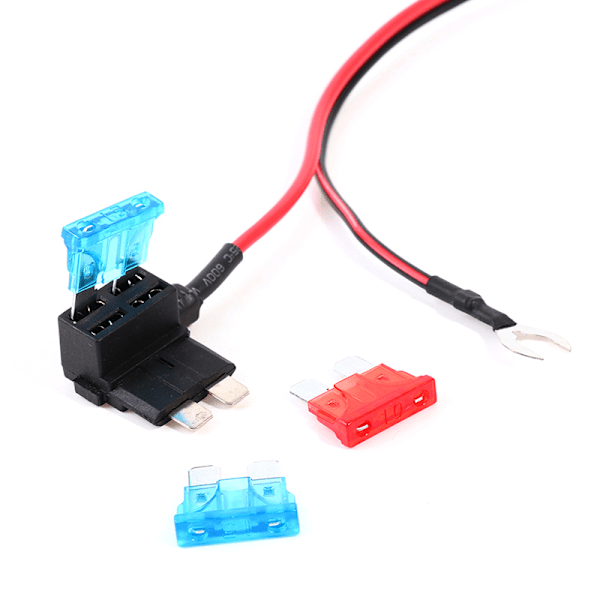 1set 30cm Biltändare 12V Socket Säkring Kranhållare med säkring 5A/ 2(Small)