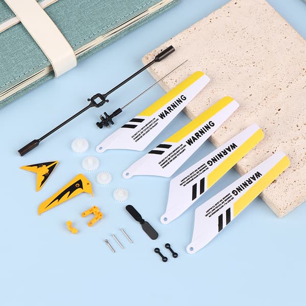 Reservedeler S107G Rc Set Tail Helicopter Full S107 Yellow