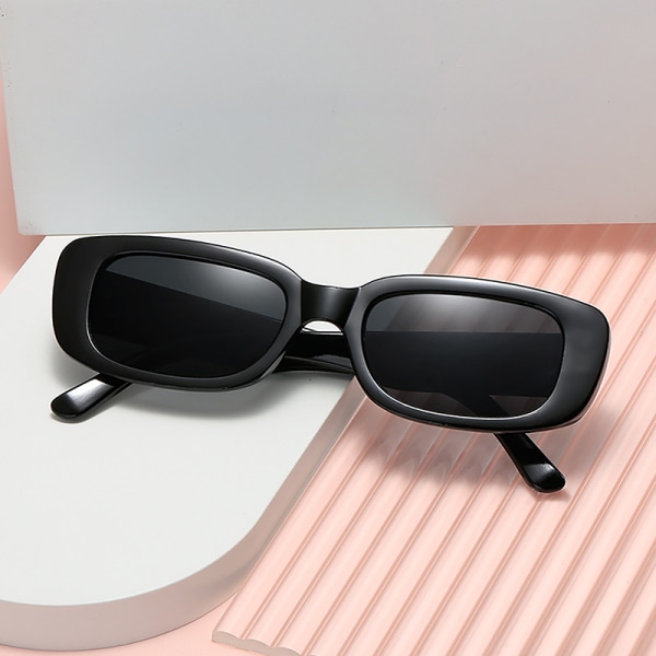 Luksus Kvinders Firkantede Solbriller Små rektangulære Solbriller Wom A10