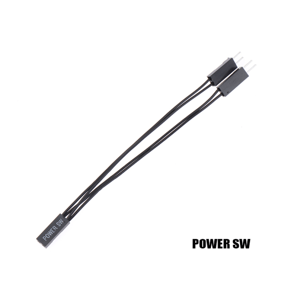 Bundkortskontakt Power SW/RESET SW/HDD LED/Power LED 1to2 Dou POWER SW