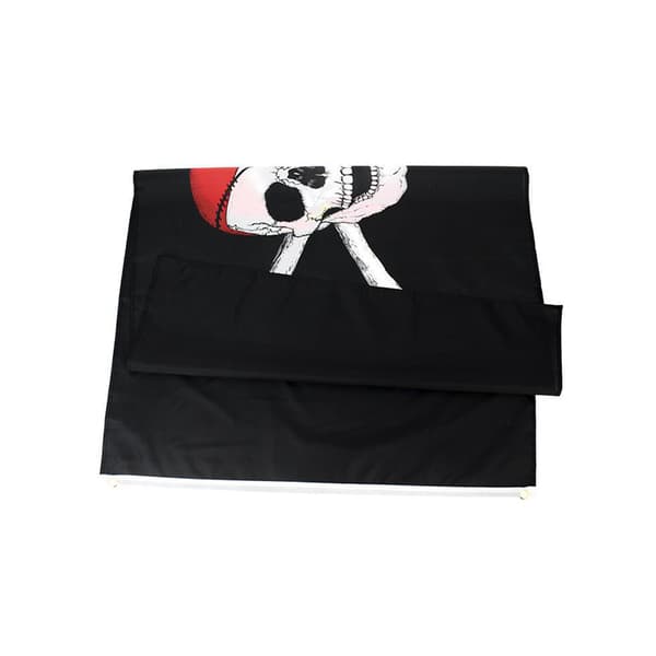 30*45cm 1 stk Piratflagg Skull Flag Canvas Header Banner Poly 45cm