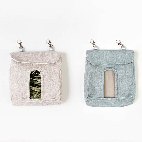 Hanging Pouch Feeder Høposeholder Foderdispenserbeholder Coffee M