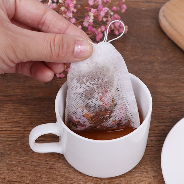 100 stk./parti Poser Teposer Infuser Med String Heal Seal 7 x 9 cm