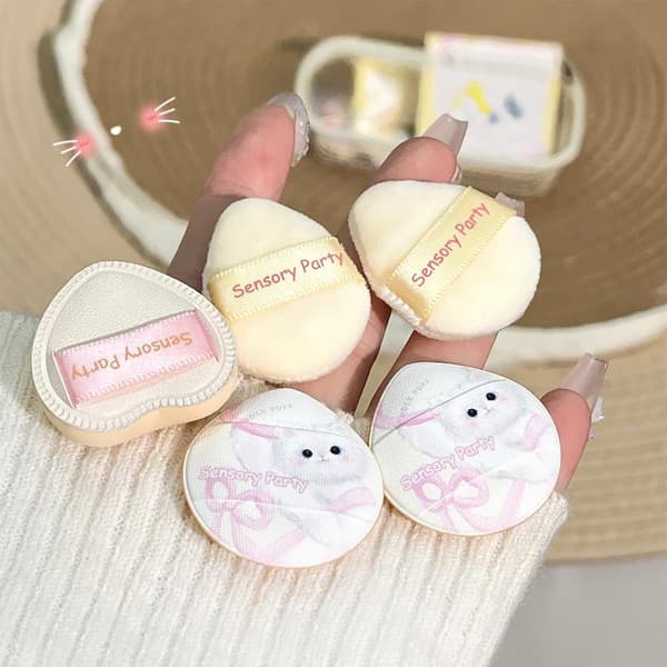 5 stk Meow Dream Diary Cloudy Puff Set Box Sminkefiksering Conceal