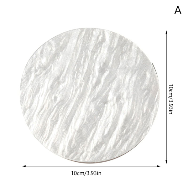 1Pc Nail Art Palette Shell Piece False Nail Tips Display Board A