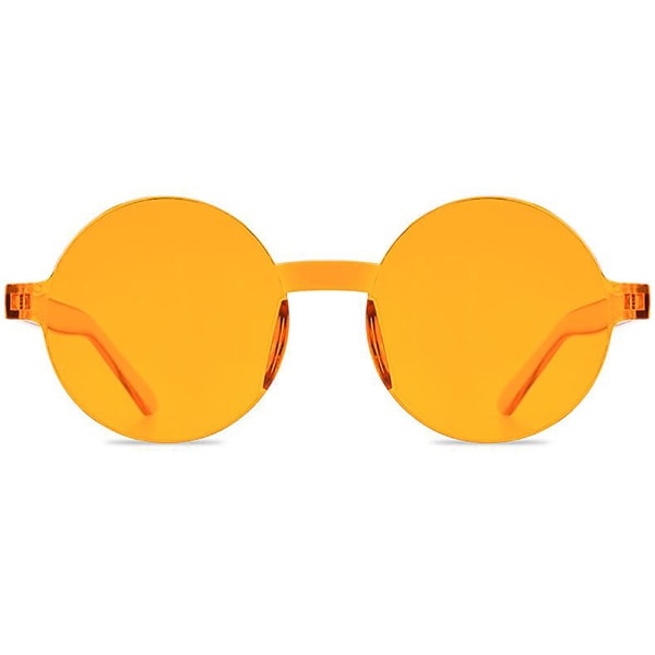 Mote solbriller Sirkulære solbriller Trendy Ocean solbriller A8