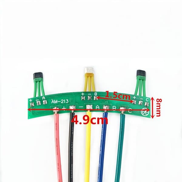 1 stk. 213 børsteløs DC-motor Hall-sensor 3147 Hall-elementer med