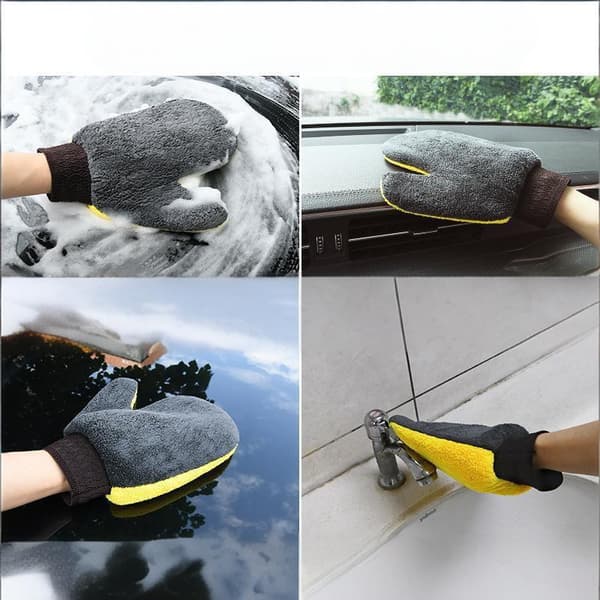 Mikrokuituiset autonpesukäsineet 2pcs