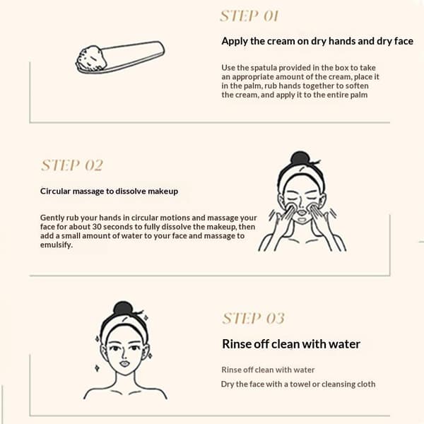 Hunmui Hydrating Facial Cleanser Mild ansiktsmakeupfjernerkrem