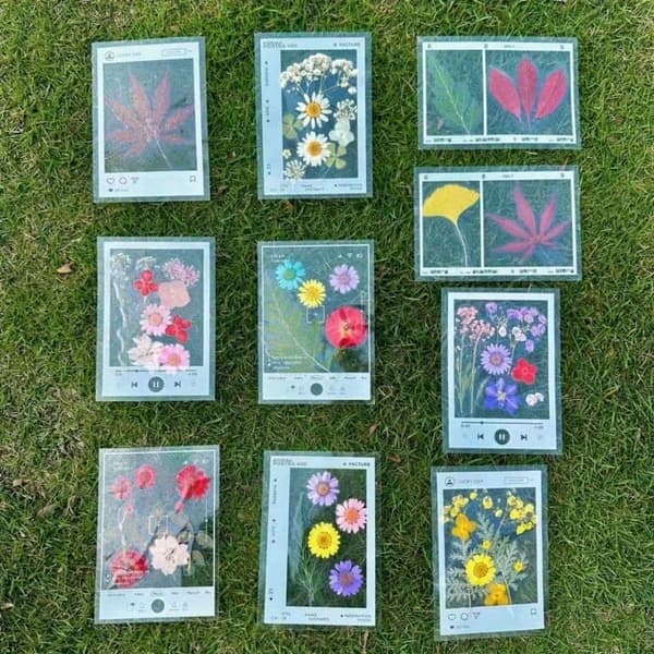 20 STK DIY Gennemsigtige Bogmærker Plastramme Til Pres 20pcs