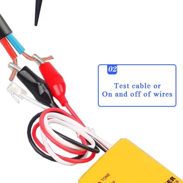12V Bilkabel Toner Tracer Med Probe Bil Elektrisk Feil A