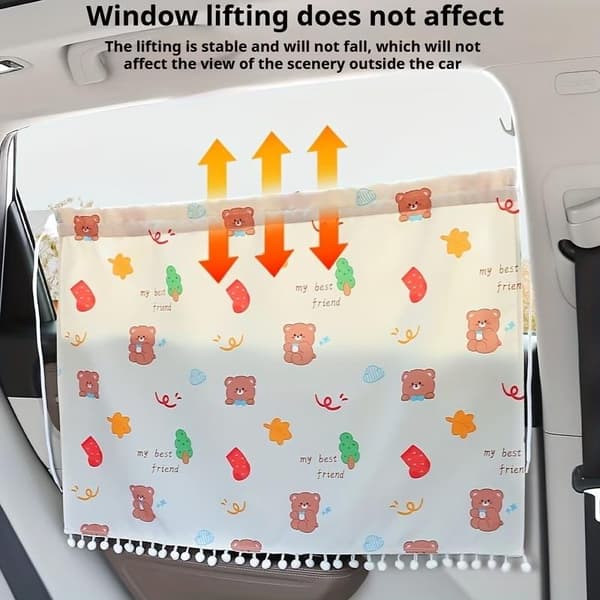 Bil Solskjerm Med Sugekopper A1