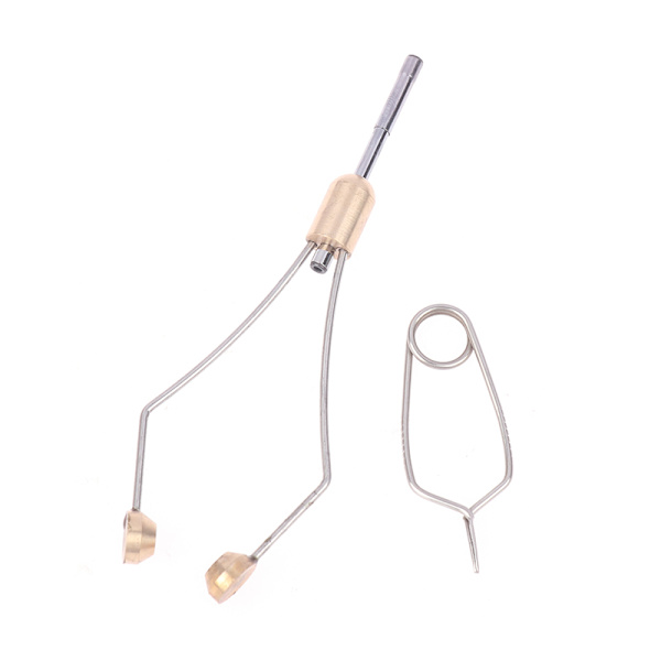 Fiske Fluebinding Spoleholder Bodkin Hackle Plier Dubbing Twi D