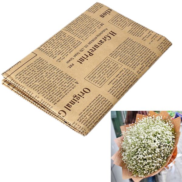 Omslagspapper Omslag Presentpapper Dubbelsidig jul Kraftpapper 52*75CM