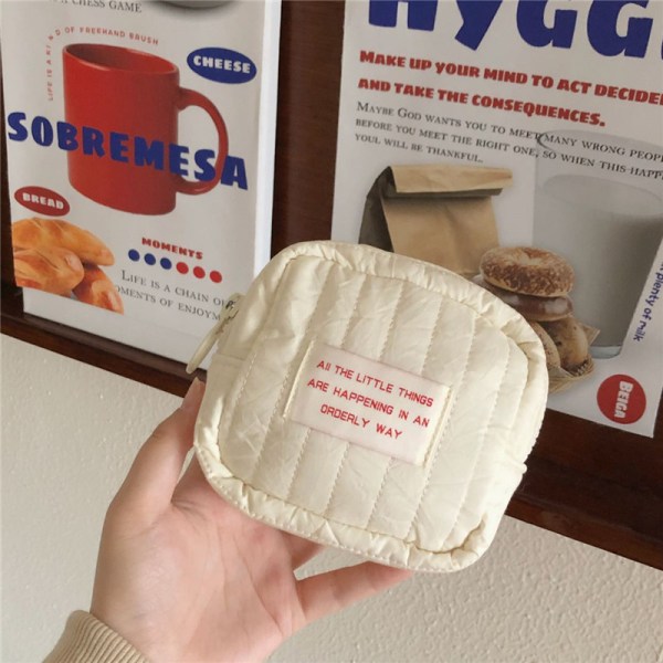 Liten kosmetisk väska för kvinnor för sminkpackning Kuber Travel Orga