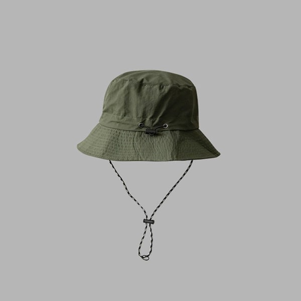 1Pc Bucket Hat Camping Vandring Bjergbestigning Vandtæt Sun Pro ArmyGreen