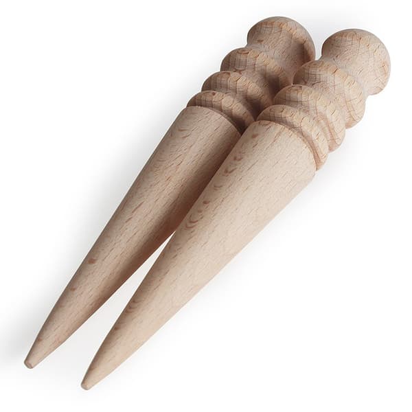 Leathercraft Round Wood Edge Slicker Multi-Size Burnisher til L
