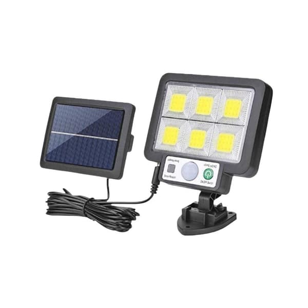 Utendørs vanntett gatelykt hagedekorasjonslampe LED Solar Split Wal