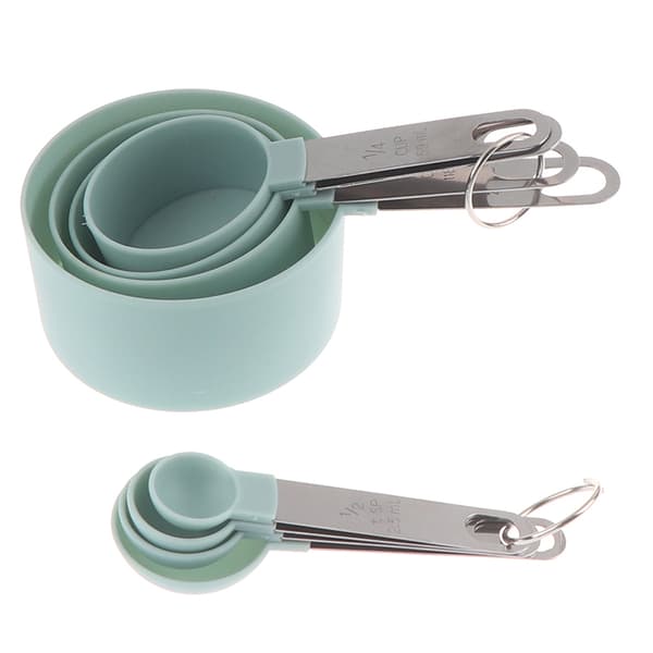 8 STK Målekopper Skjeer Kjøkken Baking Matlaging Bakeware Kitc