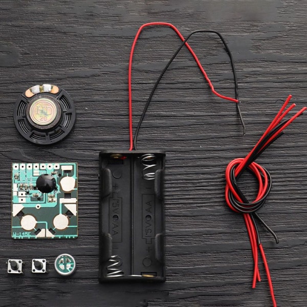 Mikrostemmeopptaker Stemme IC-brikke Lydmodul DIY-sett Ta opp