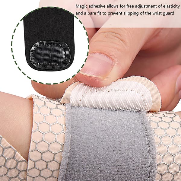 Justerbart håndleddsbånd Brace Workouts Armbånd senebetennelse Håndledd Pink