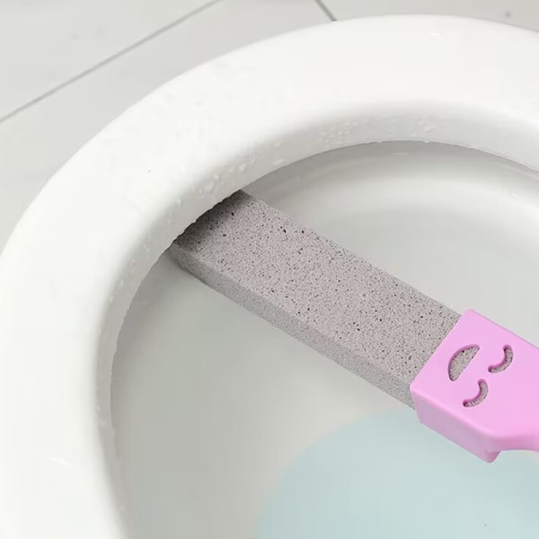 Bad Toalettskål Pimpsten Rengöringssten Ergonomiskt handtag Toalett Pink