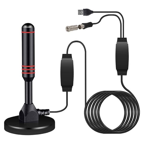 Digital TV-antenn markvåg sugkopp högupplöst A2