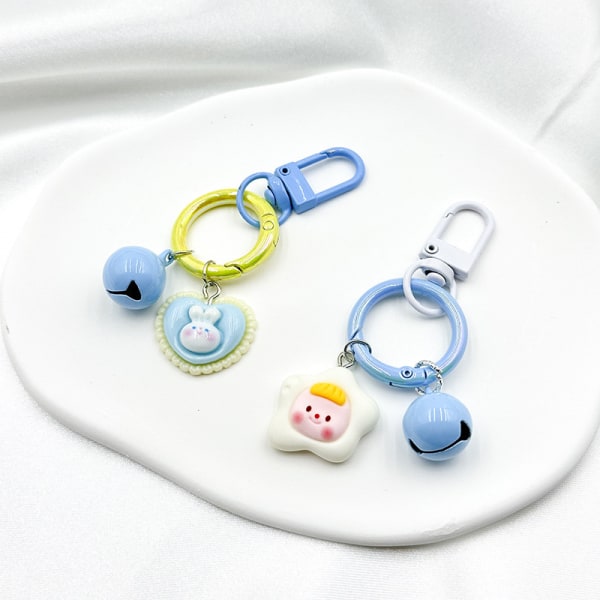 Kawaii Cartoon Keychain Creative e Car Keyring Bag Pendant Deco A14