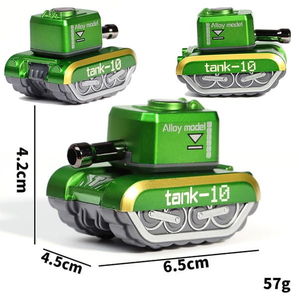 Stridsvagn i legering med pullback för barn A4