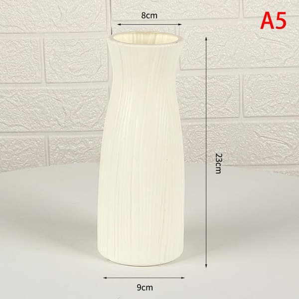 PP Vaser Imitation Keramisk Blomkruka Bröllop Ramadan Bonsai Ho A2