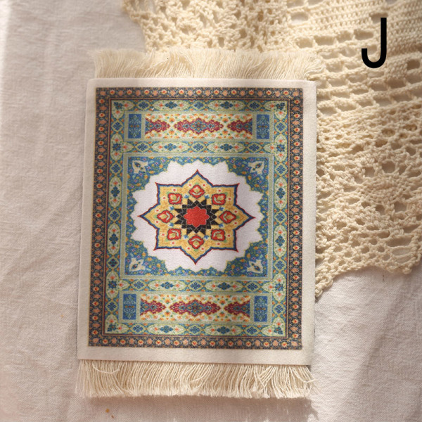 Persialainen mini kudottu mattomatto Hiirimatto Retrotyylinen mattokuvio J