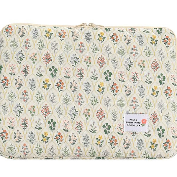 ins style høj værdi små blomster e laptop taske 11 tommer liner R1-11 inch