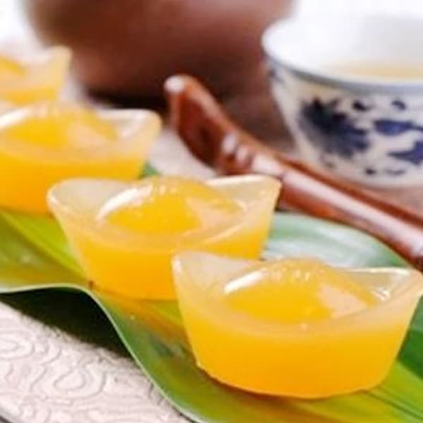 3D Yuanbao Form Plastic Jelly Håndlavet Sugarcraft Form Mousse C A