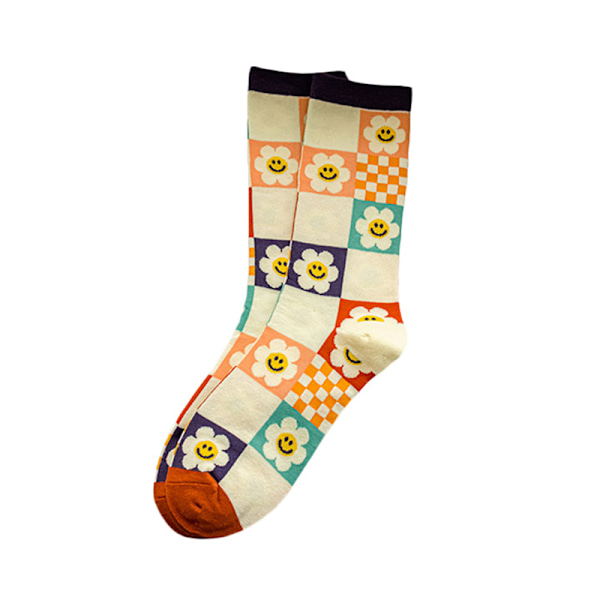 1Pari New Fashion Lovely n Style printed opiskelijasukat Casual S A3