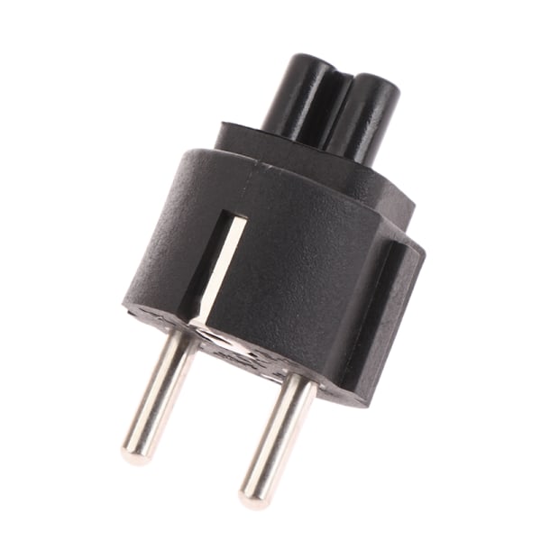 1 stk EU strømkabel Pluggadapter EU plugg til IEC320 C5 Adapter Ch 1