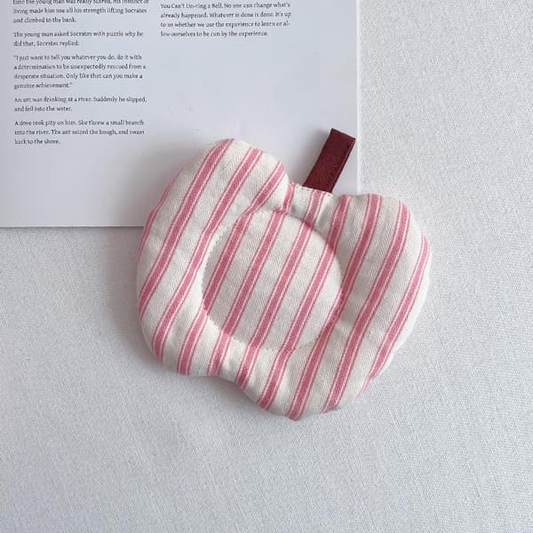 Fortykket isoleret bordskåner bomuldsfyldt æbleformet DIY n Fa A3