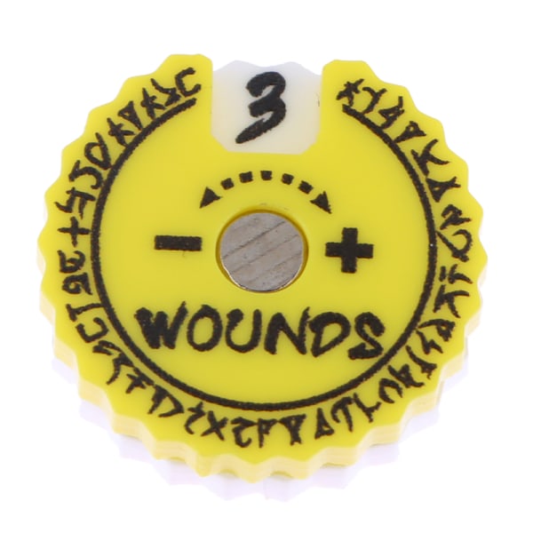 Small Size Counter 20MM Health Damage Wounds Tracker 1PC 0-9 Li