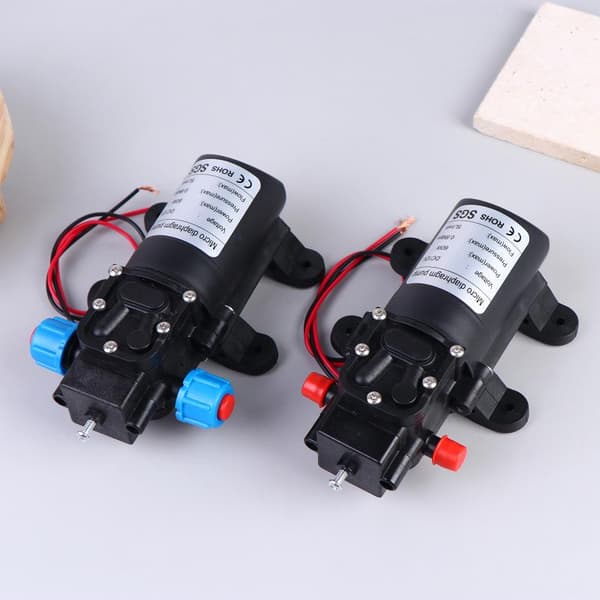 Mini elektrisk membranpump 120PSI 60W 5L/Min Högtrycks Se 2