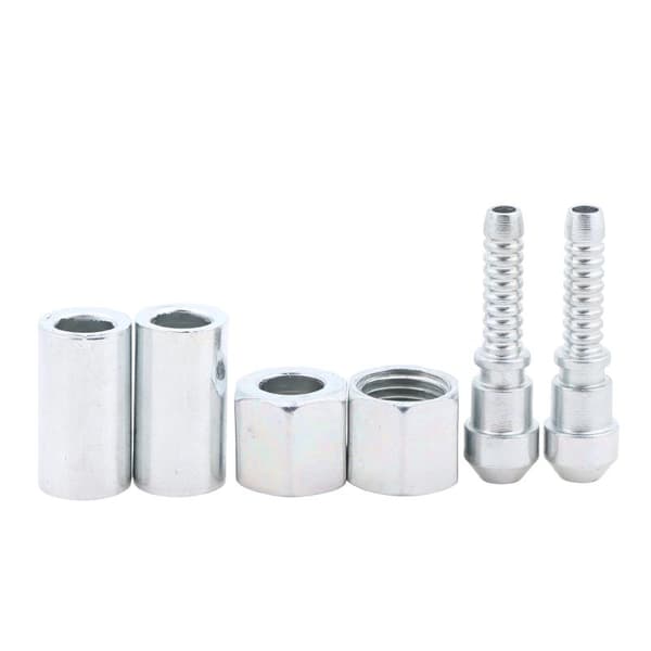 2 sett skiveslangeinnsatsbeslag vrikobling D14MM ringmutter 33 2Sets