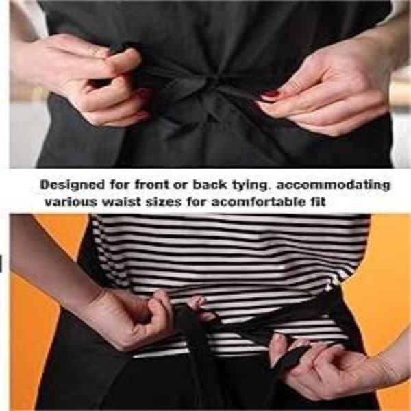 e Polka Dot Køkkenforklæde Med Sød Hjerte Flæsekant Stor Fr A5