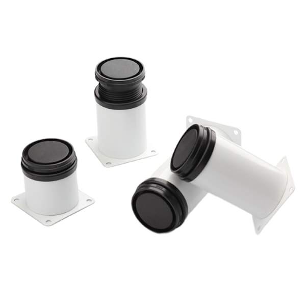Säädettävät ruostumattomasta teräksestä valmistetut pyöreät huonekalujalat Kaappipöytä S Black 50MM