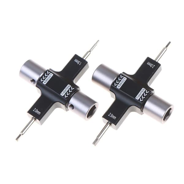 M5 skralle skrumutter 1,5-2,5 MM sekskantet propellmotorpropell A2